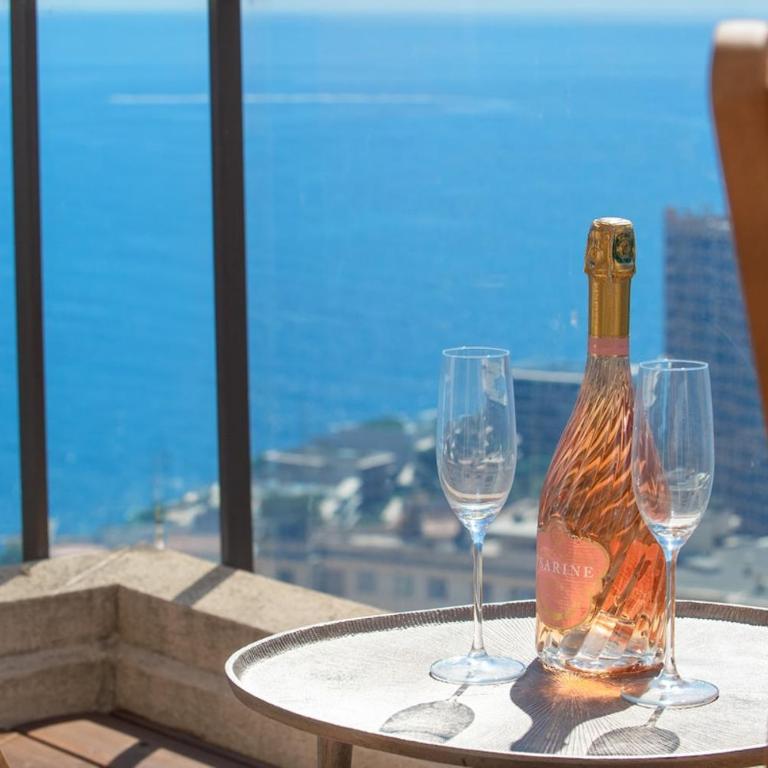 5mn Monaco - Sublime écrin - Terrasse vue mer - EM - Appartement 1 Chambre avec Vue - 9