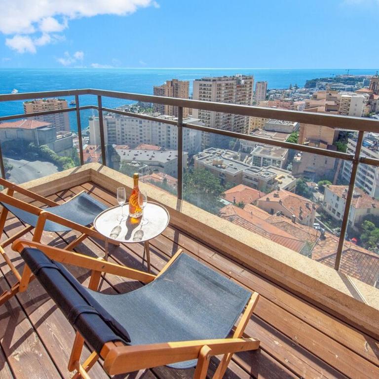 5mn Monaco - Sublime écrin - Terrasse vue mer - EM - Appartement 1 Chambre avec Vue - 23