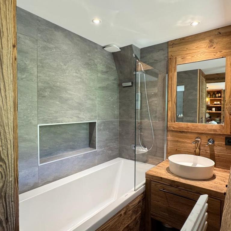 Appartement résidence La Dent du Villard - Apartamento Familiar de 2 dormitorios con vistas - 11