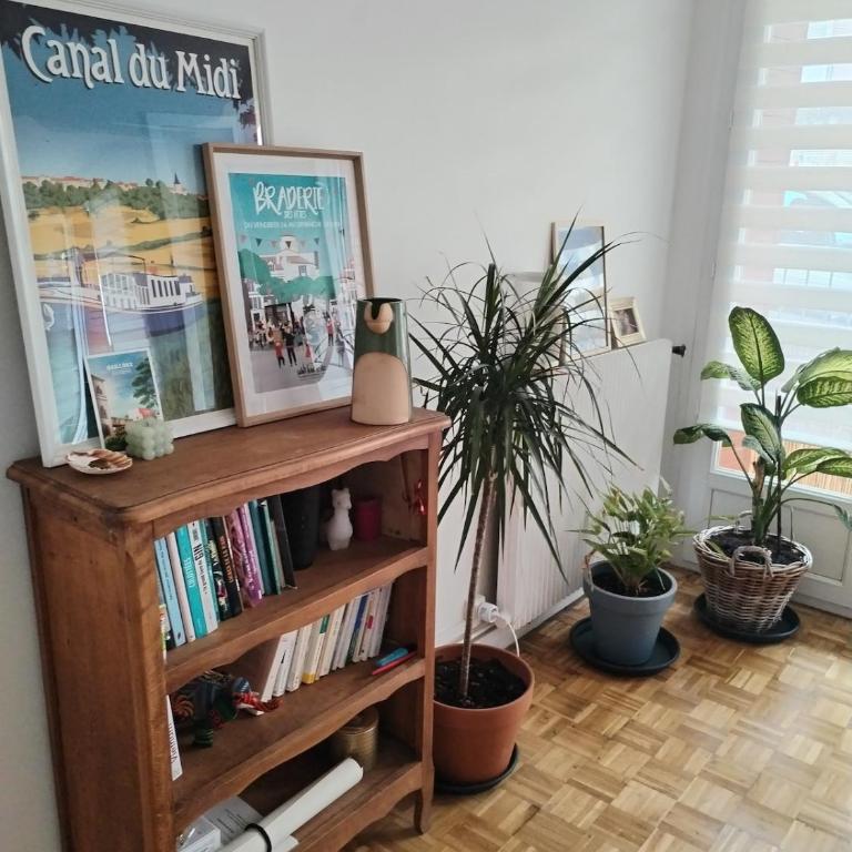 Grand appartement lumineux avec parking gratuit - Apartment mit 1 Schlafzimmer - 1