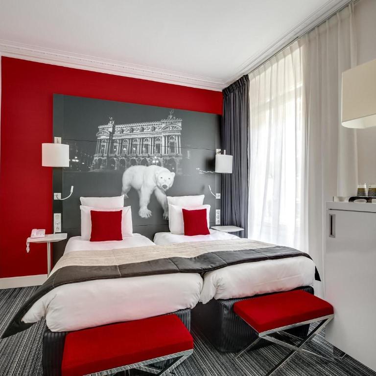 Mercure Paris Opera Louvre - Chambre Lits Jumeaux Supérieure - 5