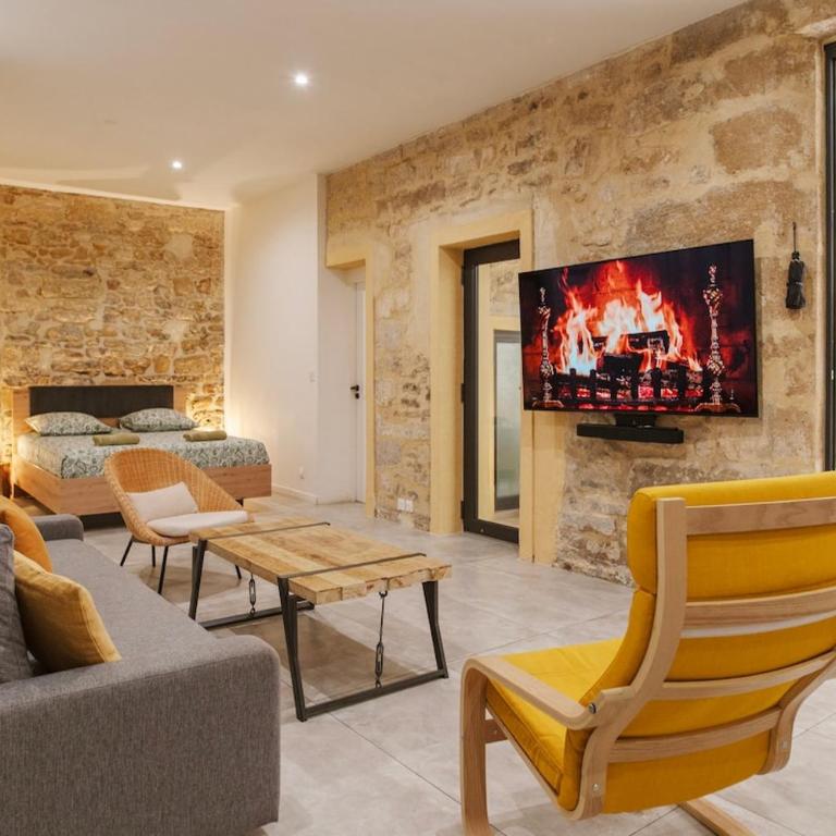 L'Ecrin de l'Ecusson, Loft avec cour intérieure - Appartamento con 1 Camera da Letto - 33