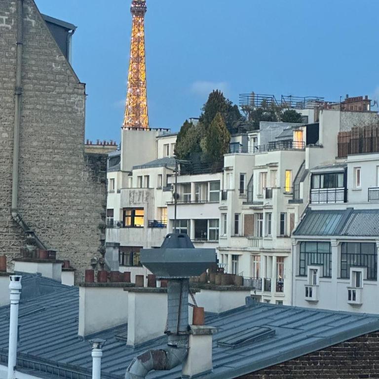 Elegant Appt - 1BDR-4P - Tour Eiffel - Auteuil - Apartamento - 10