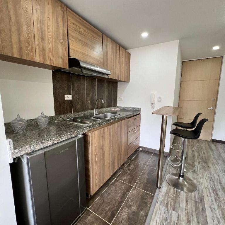 Aparta estudio al Norte de Bogotá - Apartamento de 1 dormitorio - 14