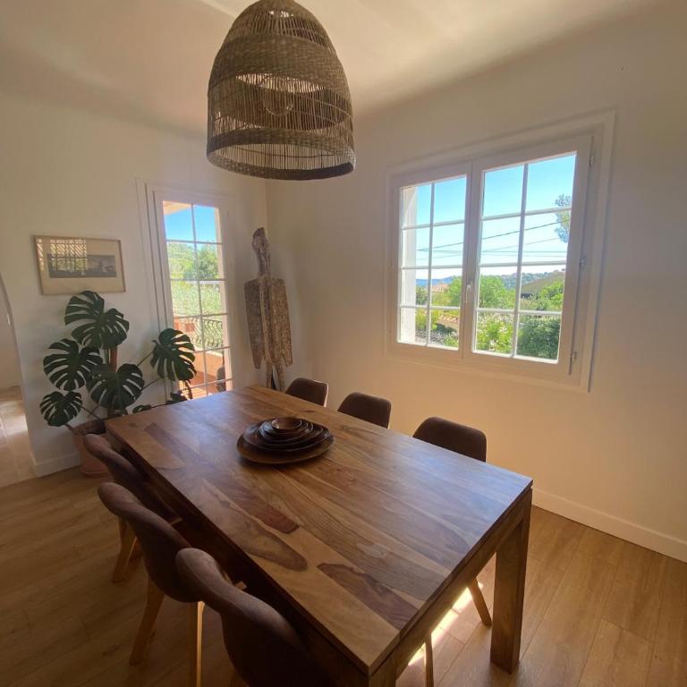 Haut de Villa classé 3 étoiles de 90m2, terrasse vue mer, plages à 5min - Appartement 3 Chambres - 5
