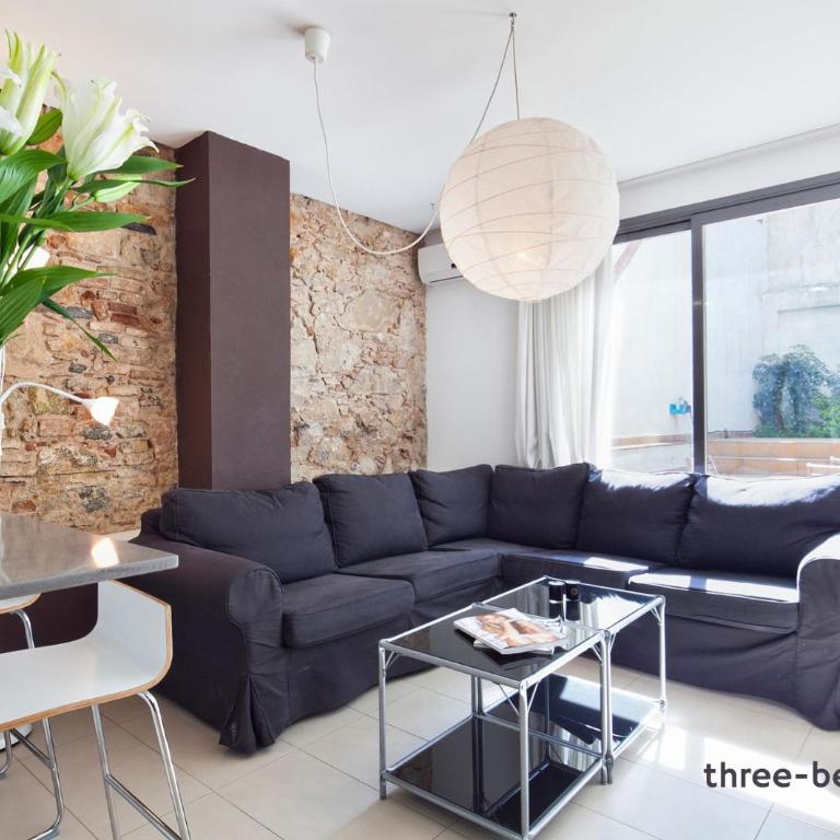 Inside Barcelona Apartments Sants - Apartamento de 3 dormitorios con 2 baños - 1