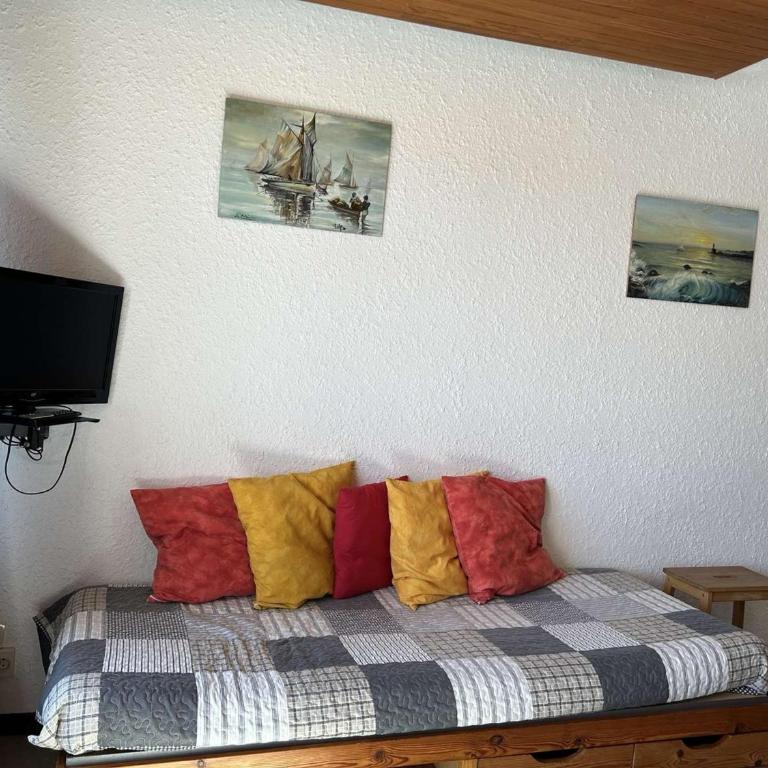 Appartement Montgenèvre: 6 pers, 2 ch + coin montagne, balcon, parking, prox commerces - FR-1-330D-56 - Appartement (6 Adultes) - 7