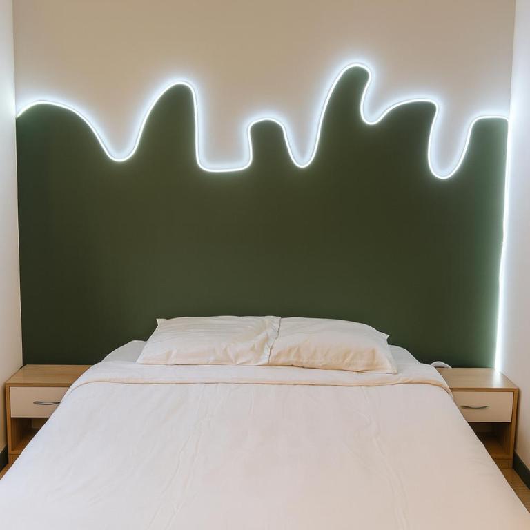 Chambre privée "verte" - Maison partagée - Chambre Double - 1