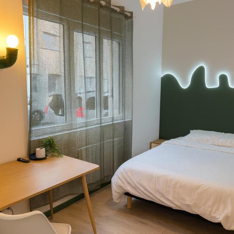 Chambre privée "verte" - Maison partagée - Chambre Double - 4