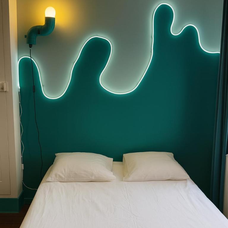 Chambre privée "turquoise" - Maison partagée - Chambre Double - 2