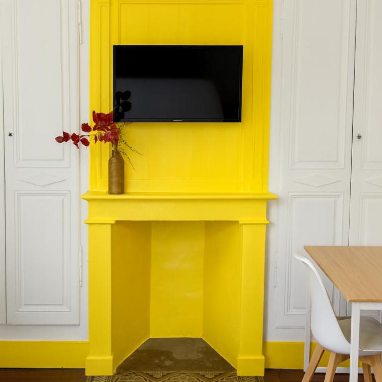 Chambre privée "Jaune" - Maison partagée - Chambre Double - 4