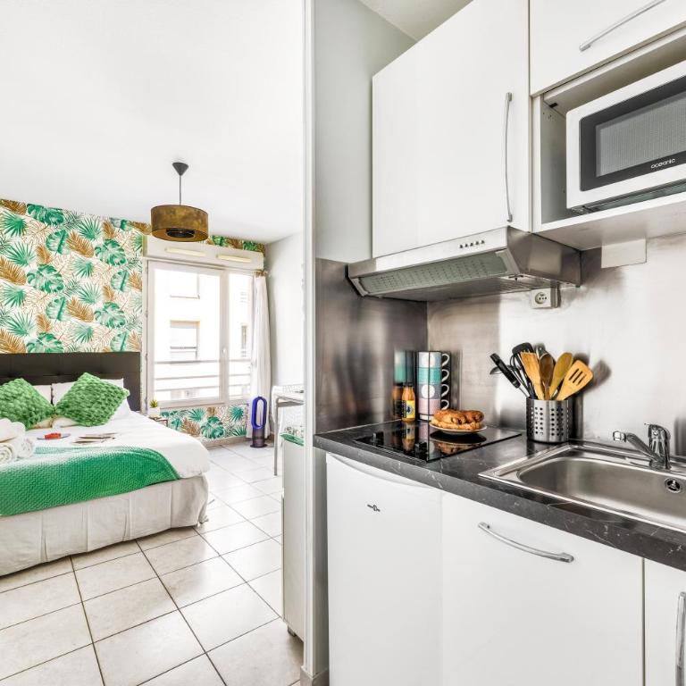 BnGo I Le Nid Cosy PartDieu I 2pers - Appartement 1 Chambre - 2