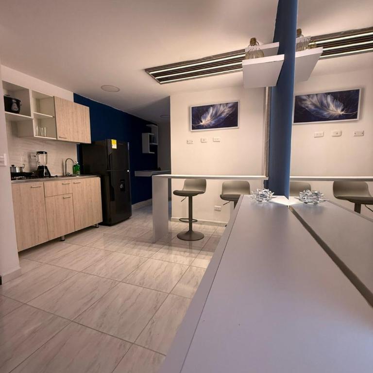 Apto ideal Moderno y Acogedor en centro de Pereira - One-Bedroom Apartment - 40