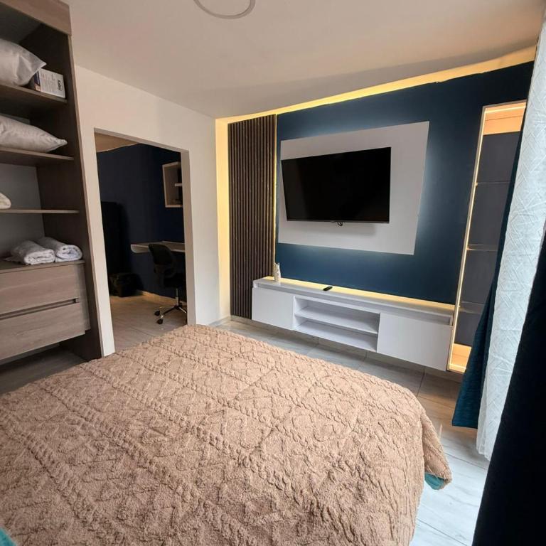 Apto ideal Moderno y Acogedor en centro de Pereira - One-Bedroom Apartment - 45