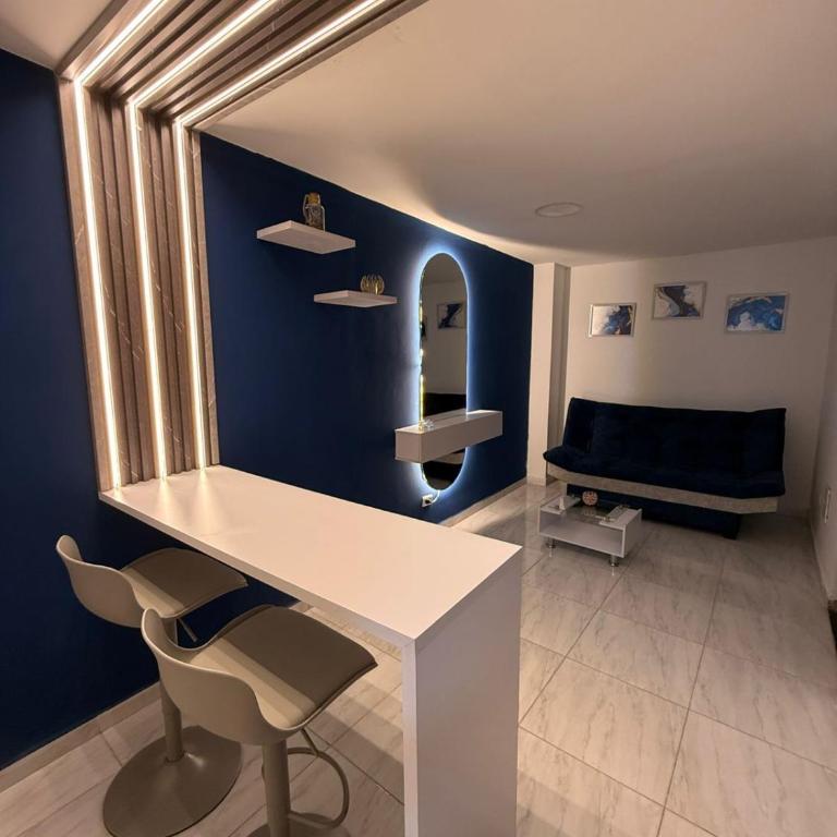 Apto ideal Moderno y Acogedor en centro de Pereira - One-Bedroom Apartment - 52