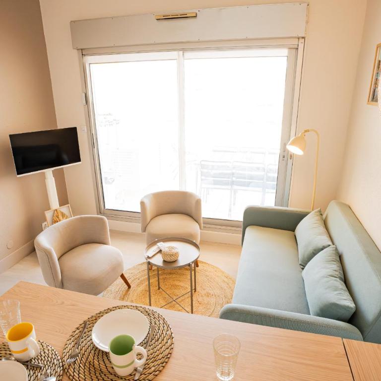 T3 renové avec terrasse à deux pas des plages - Apartment mit Terrasse - 7