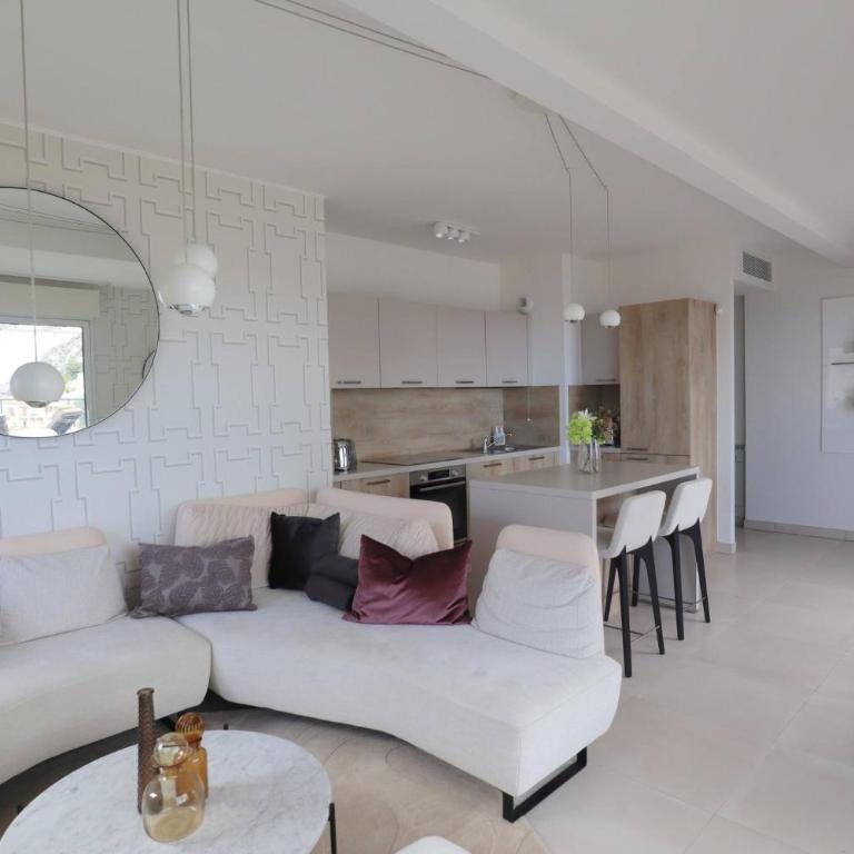 MonteCarloSeaView & Jacuzzi & Parking #29 - Appartement 2 Chambres avec Terrasse et Vue sur la Mer - 14