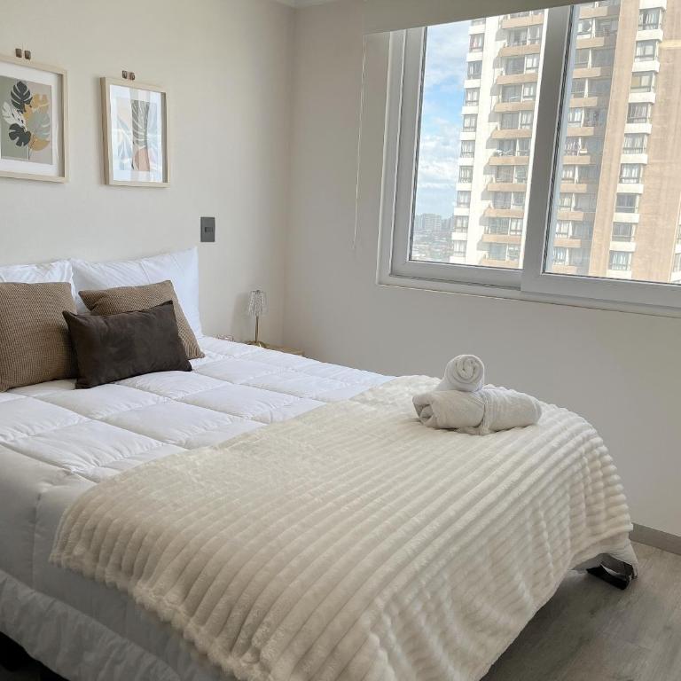 Comodo departamento en ñuñoa, WIFI - Apartamento de 2 dormitorios - 3