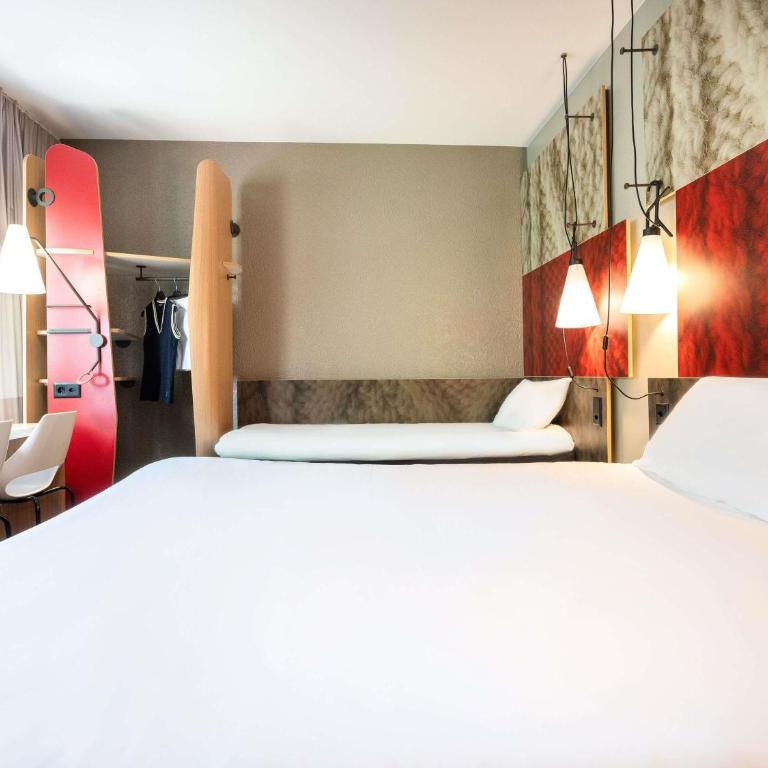 ibis Genève Centre Gare - Chambre Supérieure Non-Fumeurs avec 1 Lit Double et 1 Lit Simple - 1