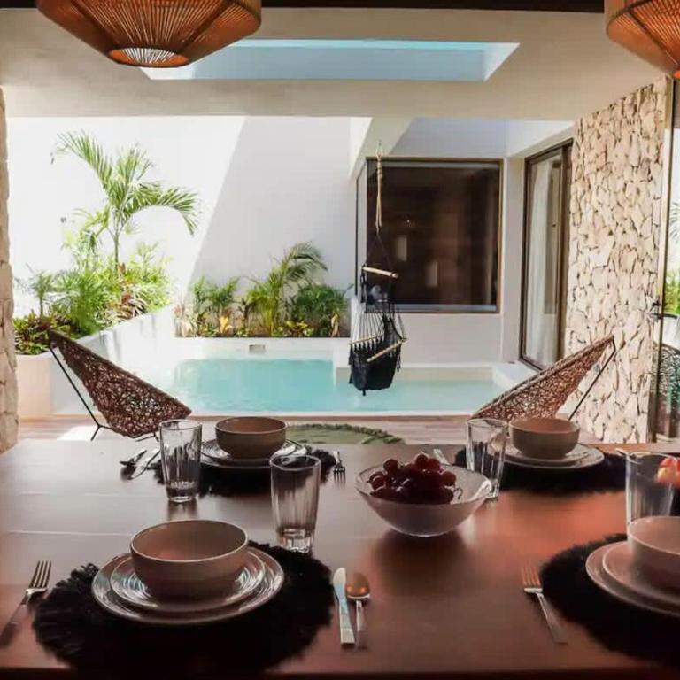 Spacious 4BR Villa with Private Pool & Lush Courtyard in Tulum - Villa - 3