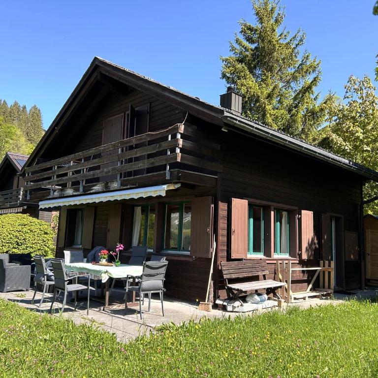 Cosy Chalet 87 in Engelberg with spectacular mountain and lake Views - Chalet mit 3 Schlafzimmern - 14