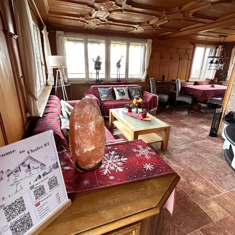 Cosy Chalet 87 in Engelberg with spectacular mountain and lake Views - Chalet mit 3 Schlafzimmern - 40