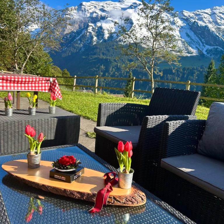 Cosy Chalet 87 in Engelberg with spectacular mountain and lake Views - Chalet mit 3 Schlafzimmern - 38