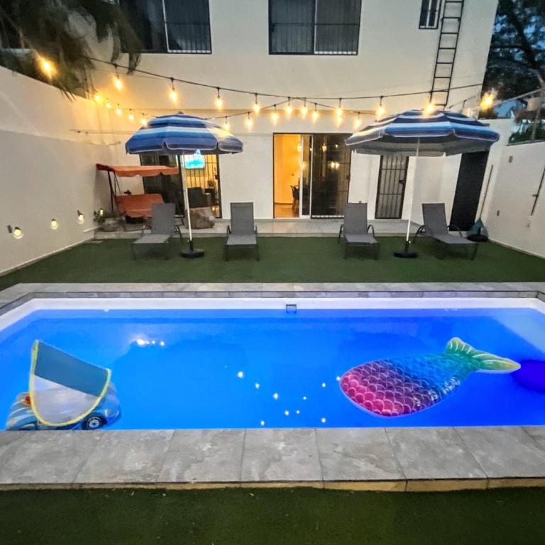 Padrisima Casa con Alberca Privada para Hasta 18 Personas - Four-Bedroom Vacation Home - 35
