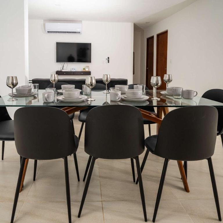 Moderno Townhouse Familiar con Alberca y Gym - Apartamento - 22