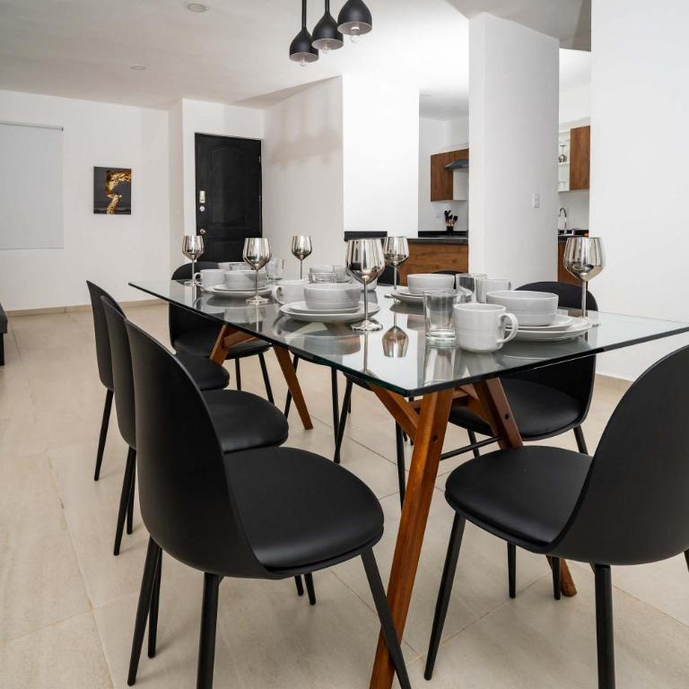 Moderno Townhouse Familiar con Alberca y Gym - Apartamento - 25