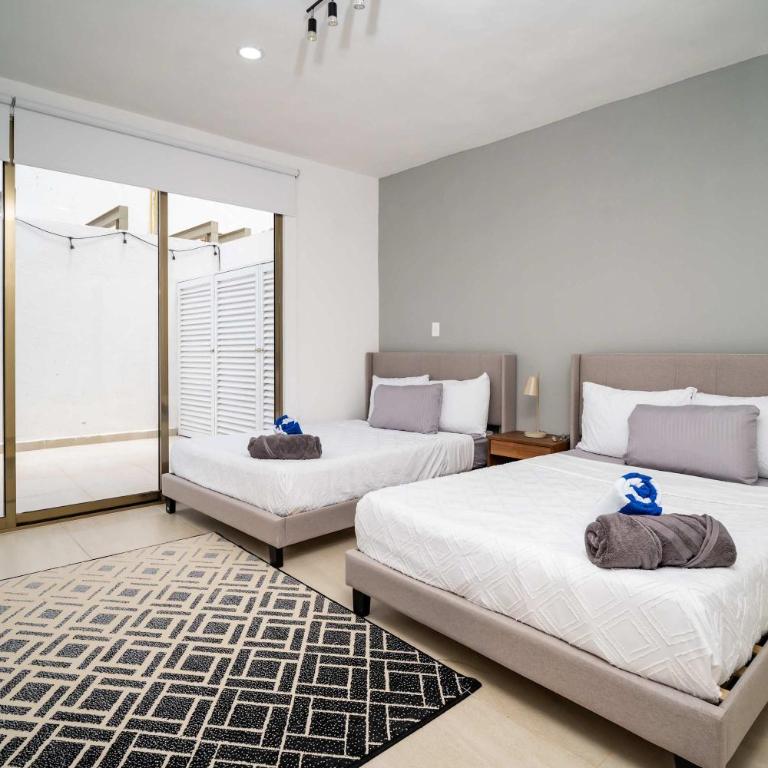 Moderno Townhouse Familiar con Alberca y Gym - Apartamento - 36