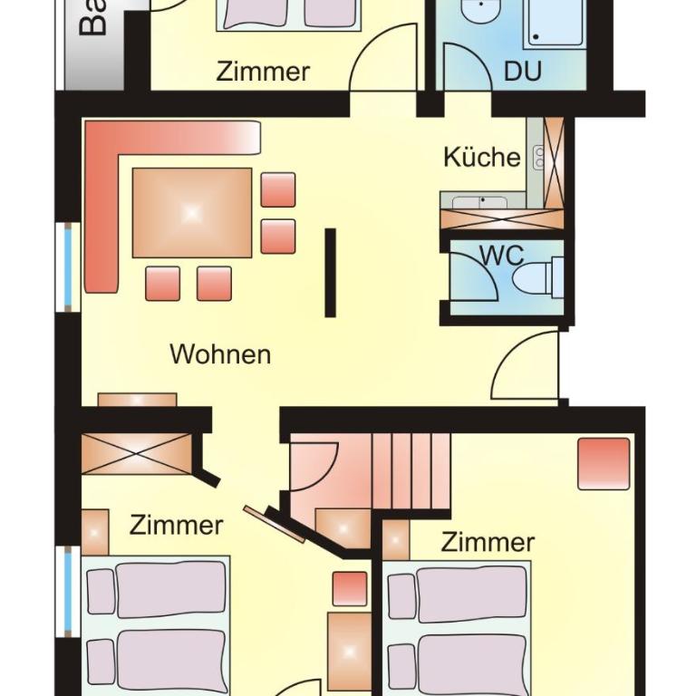 Haus Buchhammer - Apartment mit 3 Schlafzimmern - 8