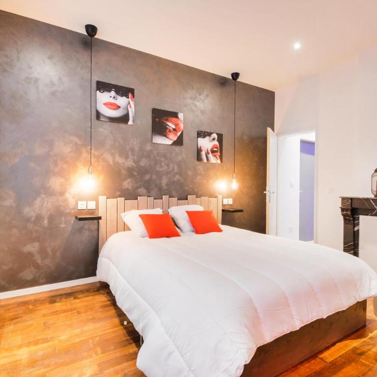 Sous le Charme de Charles Sauna & Jacuzzi Nancy - Appartement 1 Chambre - 18