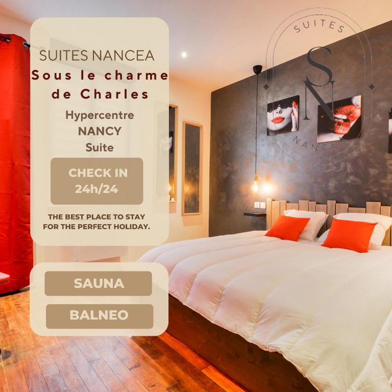 Sous le Charme de Charles Sauna & Jacuzzi Nancy - Appartement 1 Chambre - 16