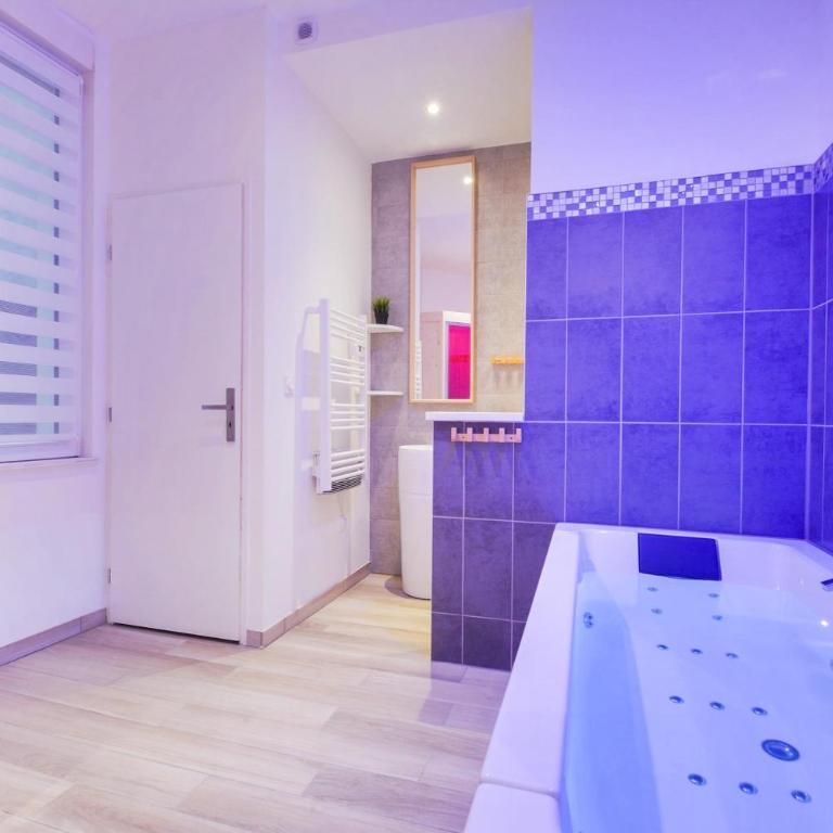 Sous le Charme de Charles Sauna & Jacuzzi Nancy - Appartement 1 Chambre - 11