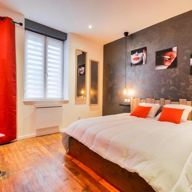 Sous le Charme de Charles Sauna & Jacuzzi Nancy - Appartement 1 Chambre - 5