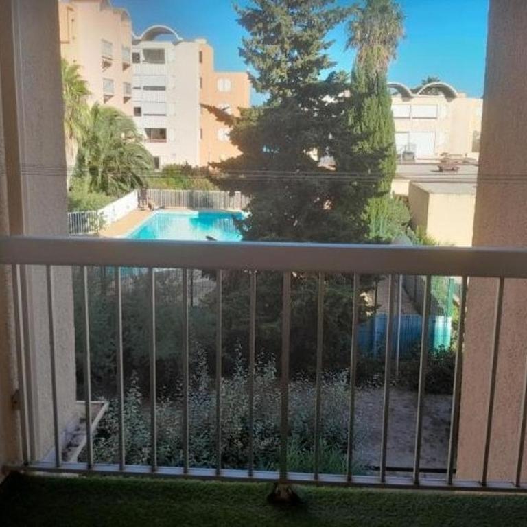 Joli appartement climatisé résidence avec piscine et plage du Grazel à 180m - Appartement 1 Chambre - Vue sur Piscine - 17