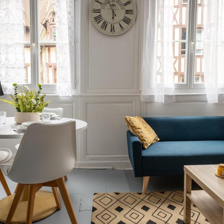 Authentique Au cœur de Rouen - One-Bedroom Apartment - 5