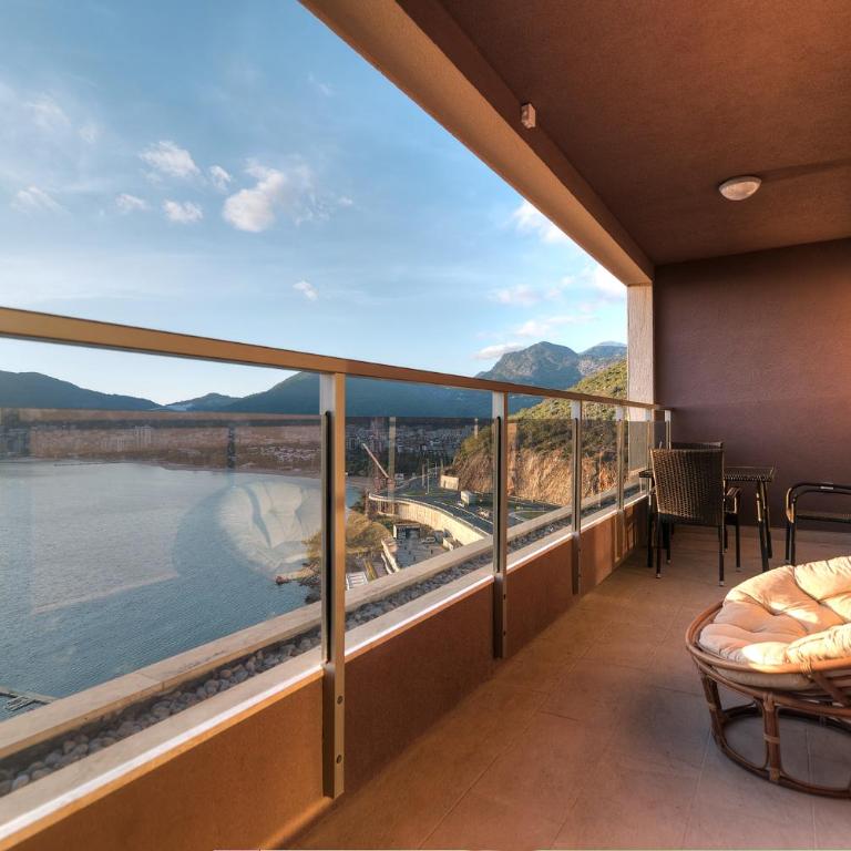 Harmonia Sunrise Apartments - Apartman s 1 Spavaćom Sobom, Pogledom na More i Terasom - 1