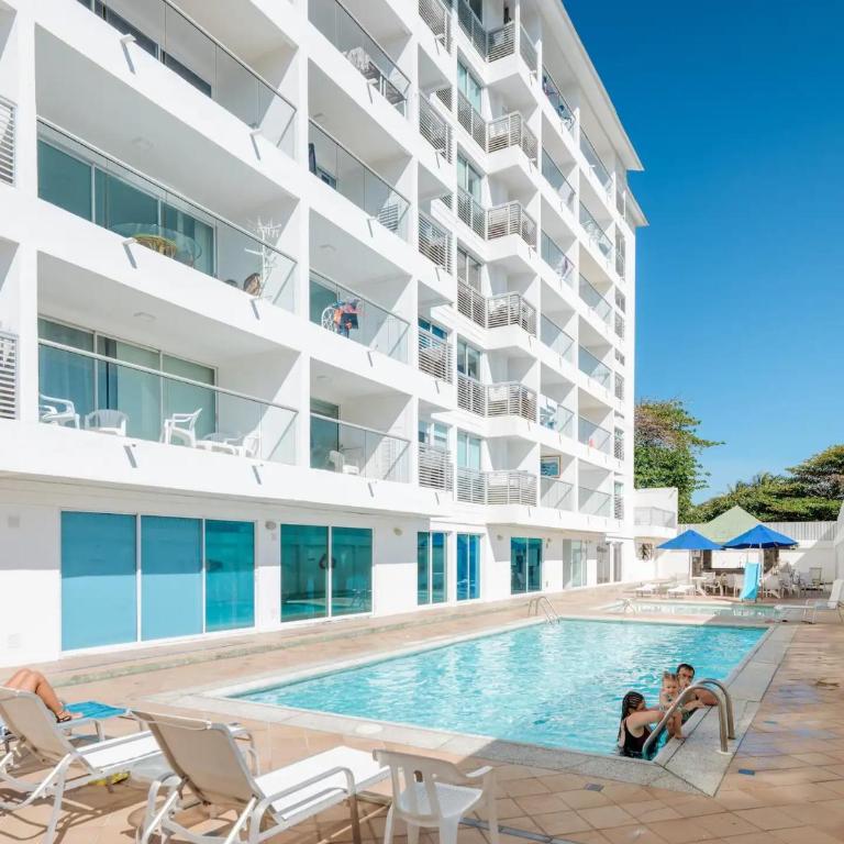 Pool Apartment 1 min walk to the Best Beach - Apartamento de 1 dormitorio con vistas a la piscina - 26