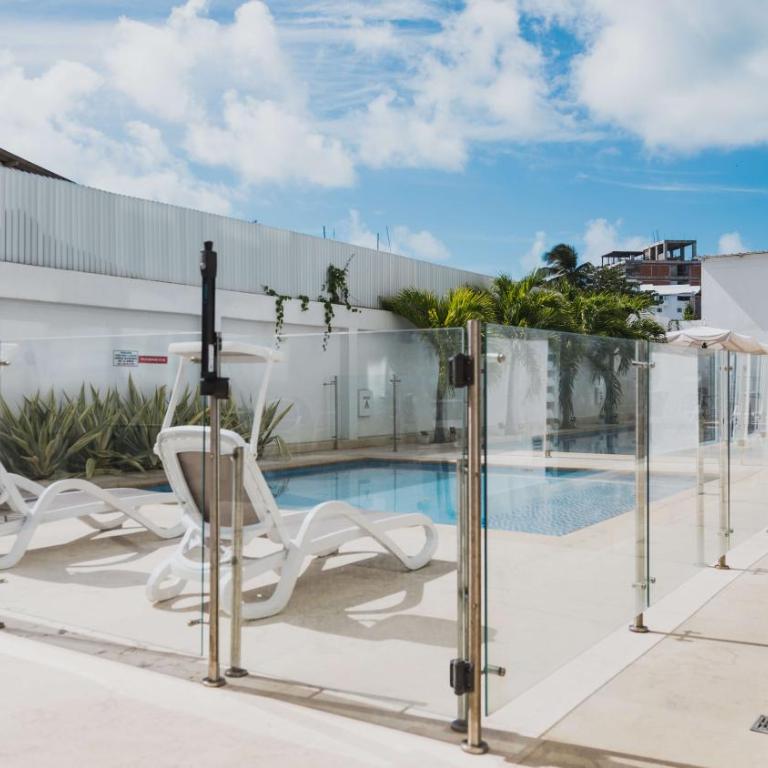 Pool Apartment 1 min walk to the Best Beach - Apartamento de 1 dormitorio con vistas a la piscina - 50