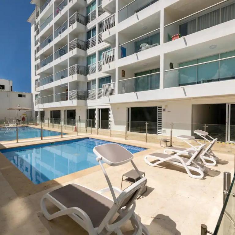 Pool Apartment 1 min walk to the Best Beach - Apartamento de 1 dormitorio con vistas a la piscina - 51