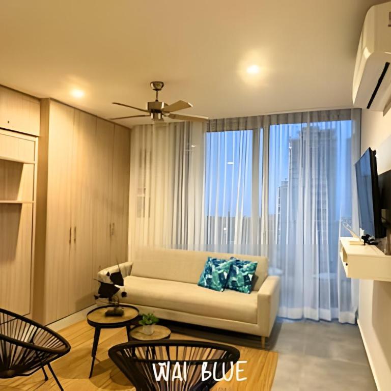 Apartamento con Balcón, Vista al Mar, Piscina y Jacuzzi SSH802 by WaiBlue - Apartamento - 24