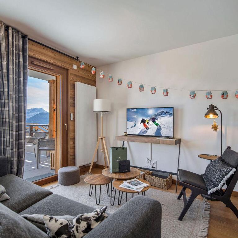 Chaleureux T3 6 personnes avec terrasse, garage et linge inclus - Appartement 2 Chambres - 3