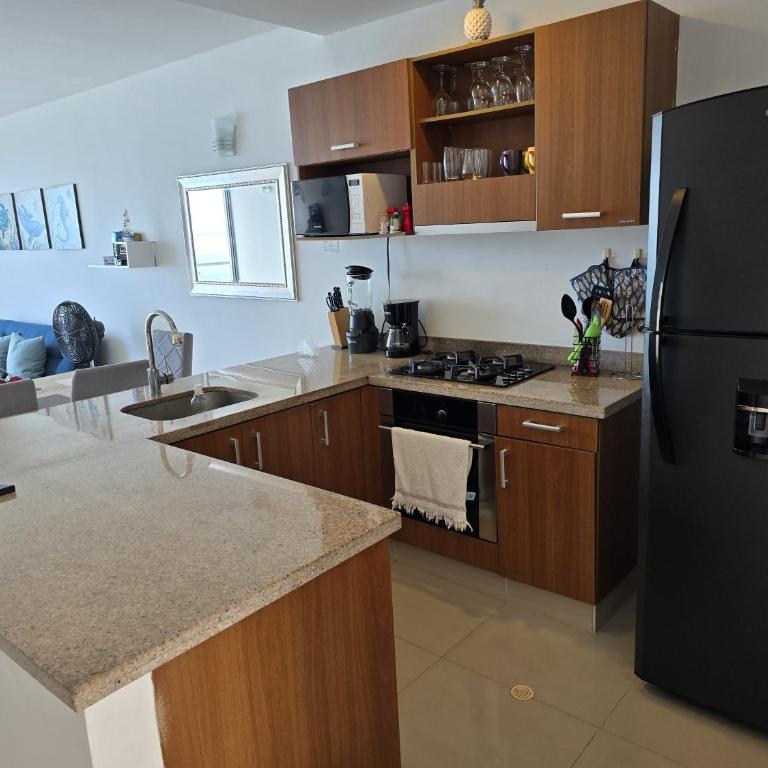 Ikigai frente al mar con piscina infinita y Gym - Two-Bedroom Apartment with Sea View - 12