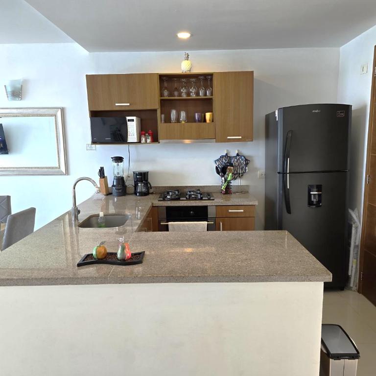 Ikigai frente al mar con piscina infinita y Gym - Two-Bedroom Apartment with Sea View - 11