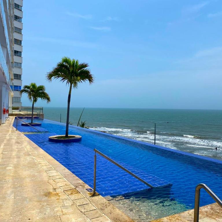 Ikigai frente al mar con piscina infinita y Gym - Two-Bedroom Apartment with Sea View - 3
