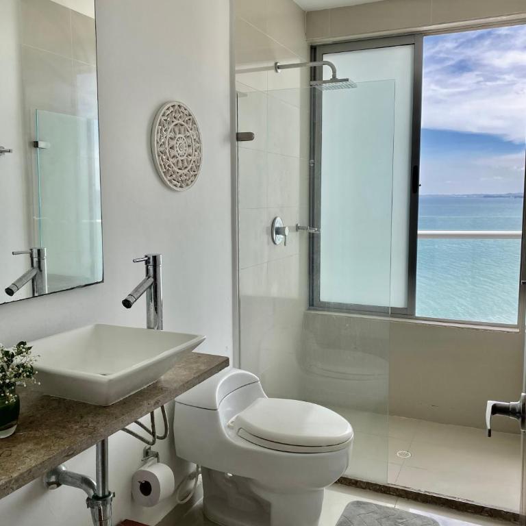Ikigai frente al mar con piscina infinita y Gym - Two-Bedroom Apartment with Sea View - 16