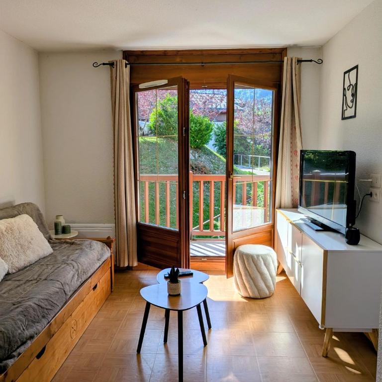 Appartement ski aux pieds & piscine - Flumet - Apartamento de 1 dormitorio - 6