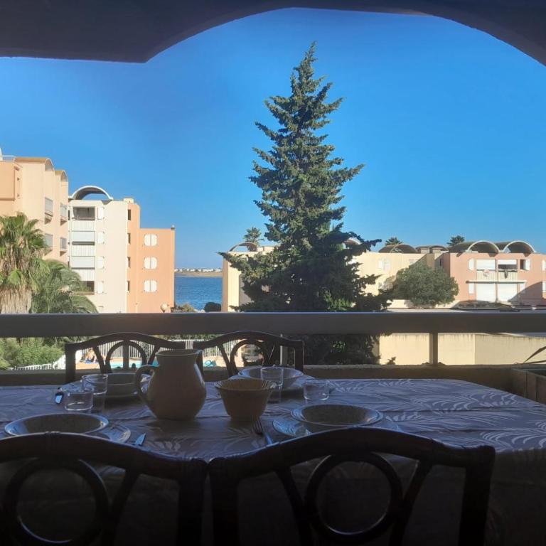 Joli appartement climatisé résidence avec piscine et plage du Grazel à 180m - Appartement 1 Chambre - Vue sur Piscine - 25